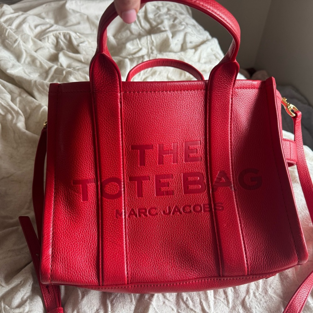 Marc Jacobs Bold Red Tote Bag